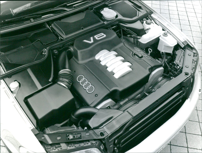 Audi A8 - Vintage Photograph