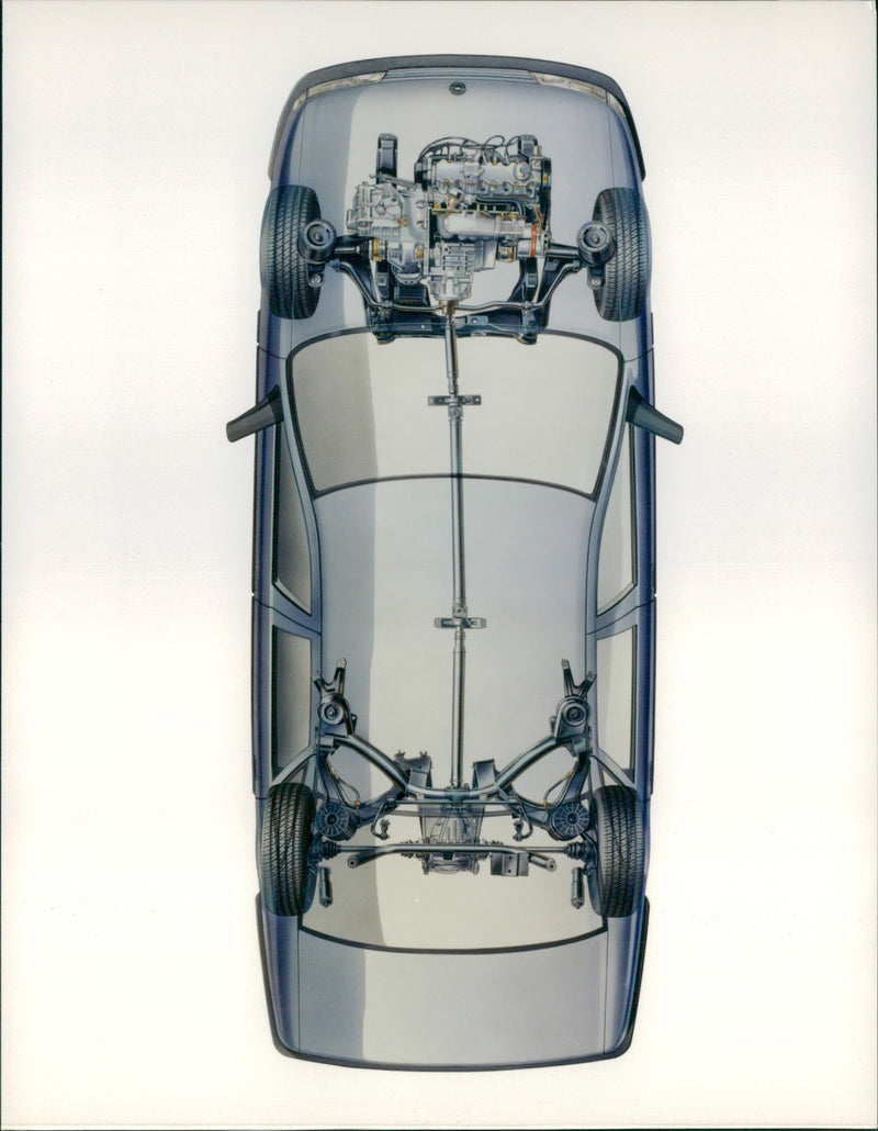 1988 Opel Vectra 4x4 - Vintage Photograph