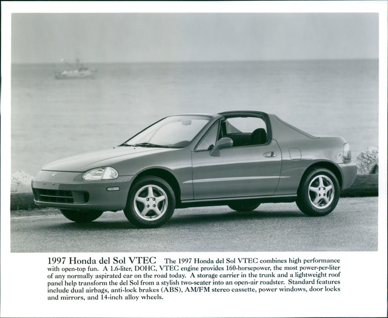 1997 Honda del Sol VTEC - Vintage Photograph