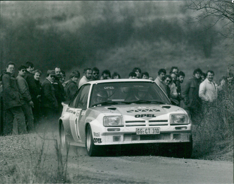 1982 Opel Manta 400 - Vintage Photograph
