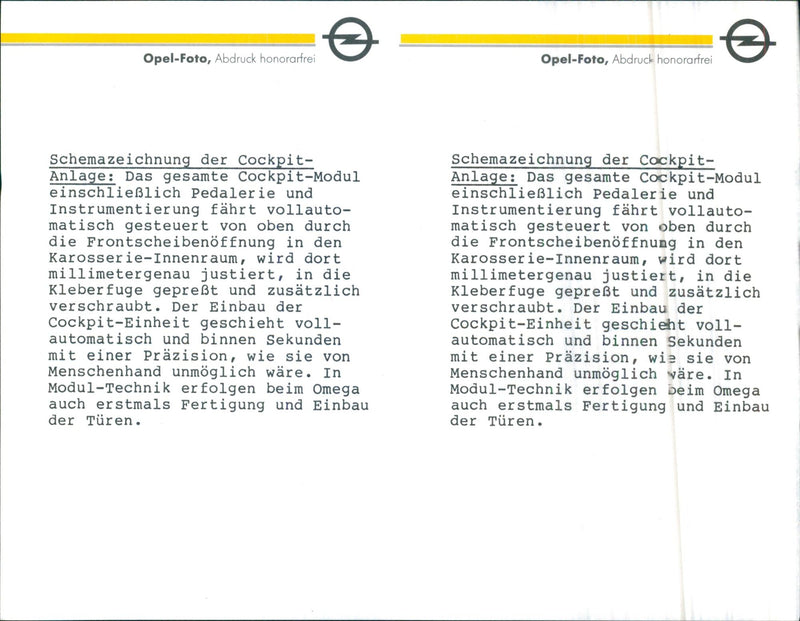 Opel - Vintage Photograph