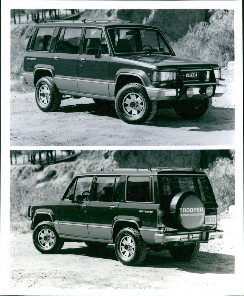 1990 Isuzu Trooper - Vintage Photograph