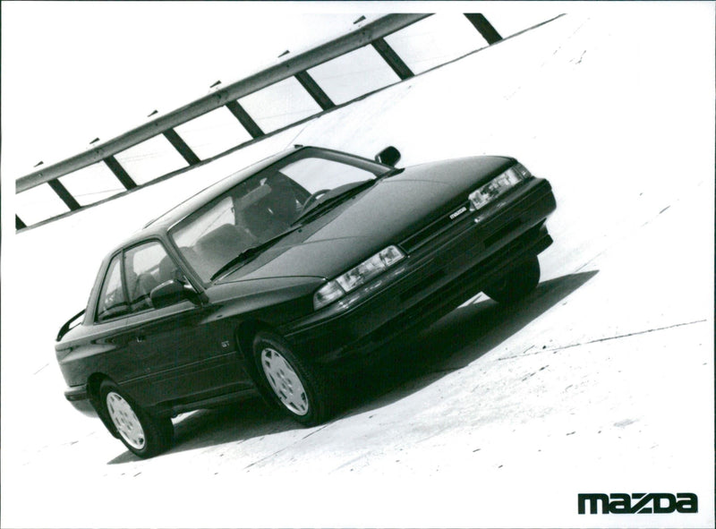 Mazda car - Vintage Photograph