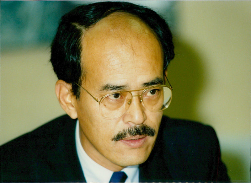 Head of the Mazda Car designer - Vintage Photograph