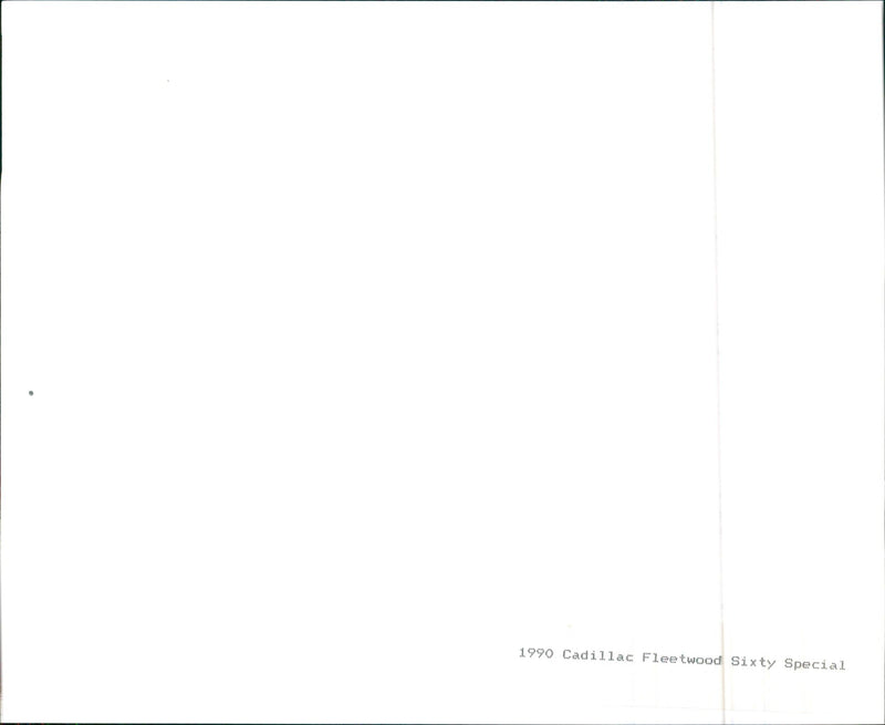 Cadillac - Vintage Photograph