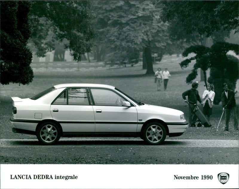 1990 Lancia Dedra Integrale - Vintage Photograph