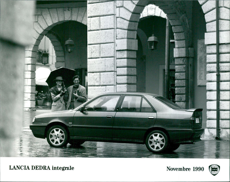 1990 Lancia Dedra Integrale - Vintage Photograph
