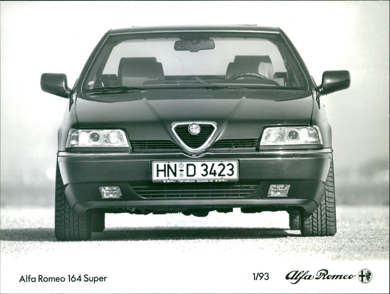 Alfa Romeo 164 - Vintage Photograph
