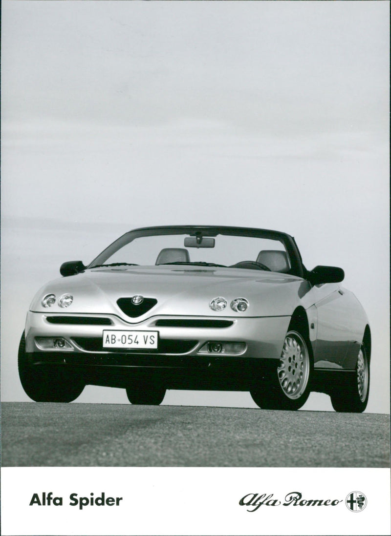 Alfa Spider - Vintage Photograph