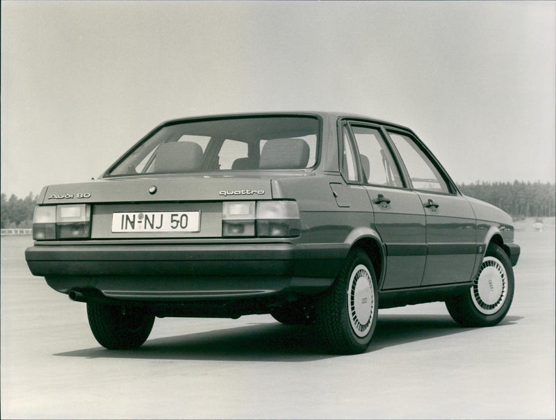 1985 Audi 80 Quattro - Vintage Photograph