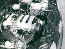 Audi 80 16 V and Audi 80 quattro 16 V Engine - Vintage Photograph