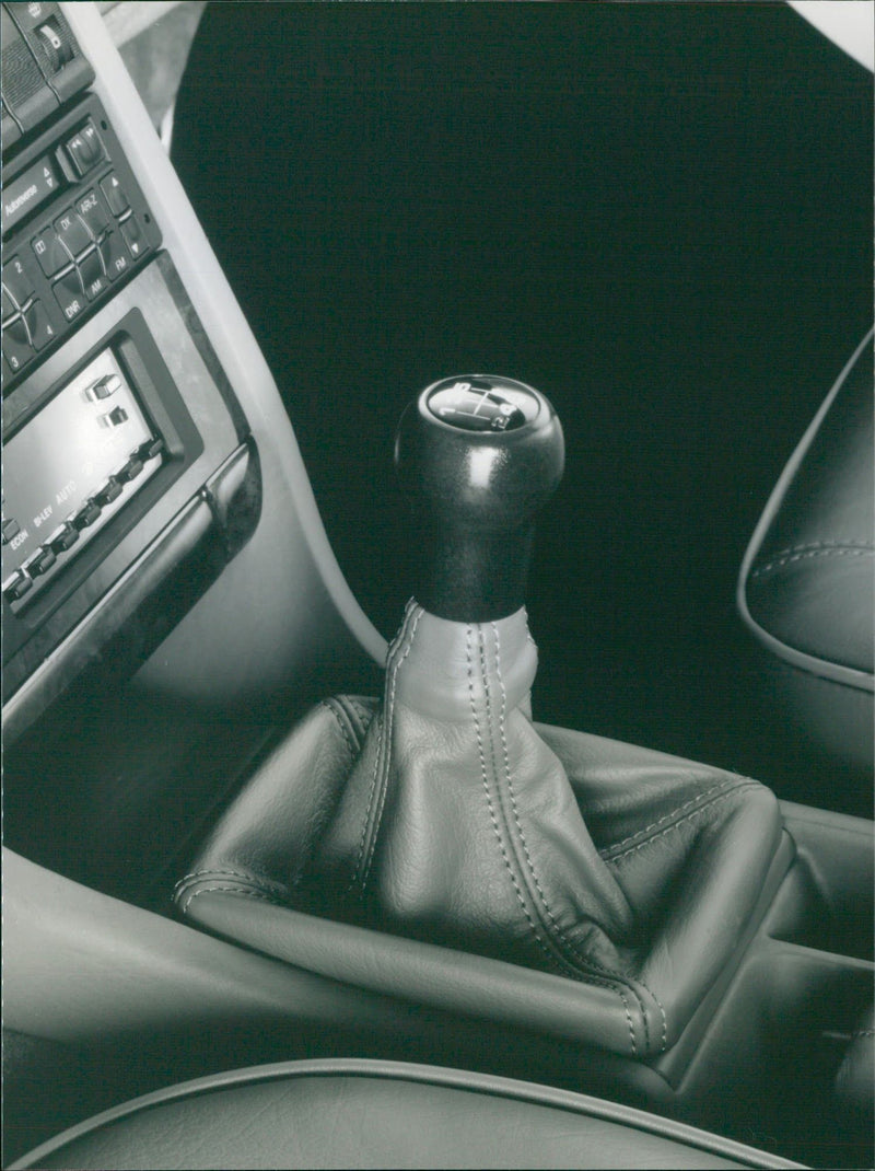 1990 Audi V8 Manual Transmission - Vintage Photograph