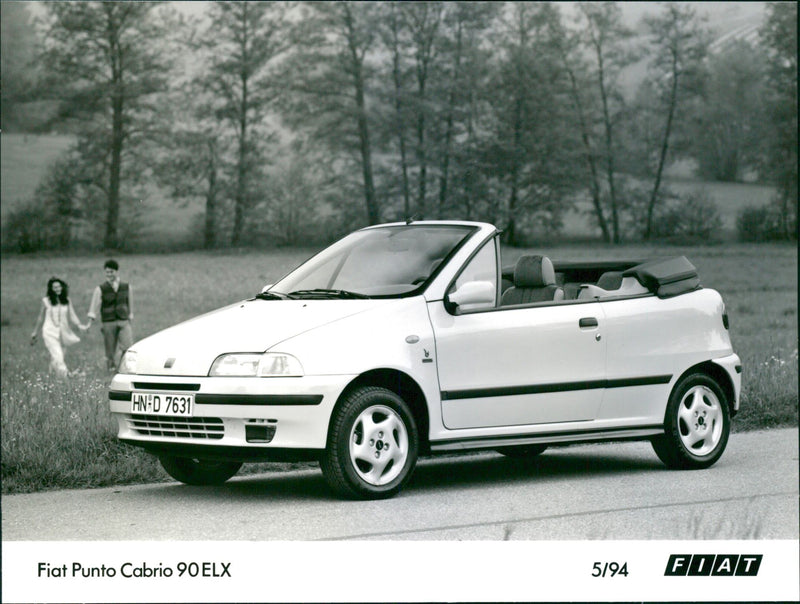 Fiat Punto Cabrio 90 ELX - Vintage Photograph