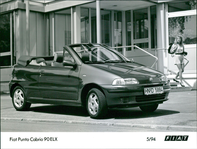 Fiat Punto Cabrio 90 ELX - Vintage Photograph