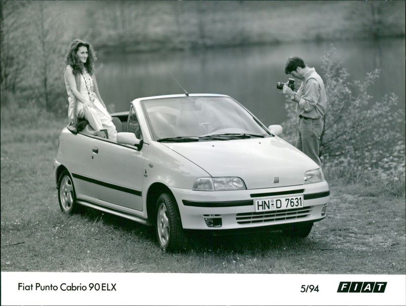 Fiat Punto Cabrio 90 ELX - Vintage Photograph