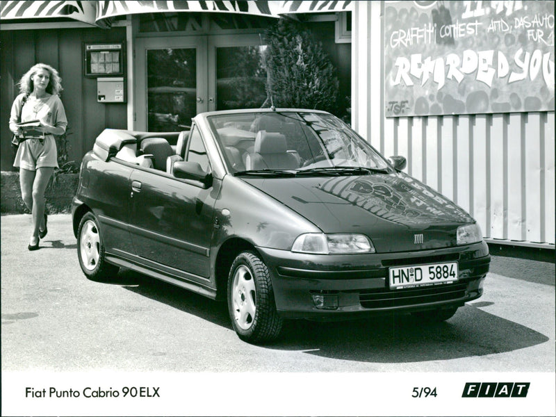 Fiat Punto Cabrio 90 ELX - Vintage Photograph