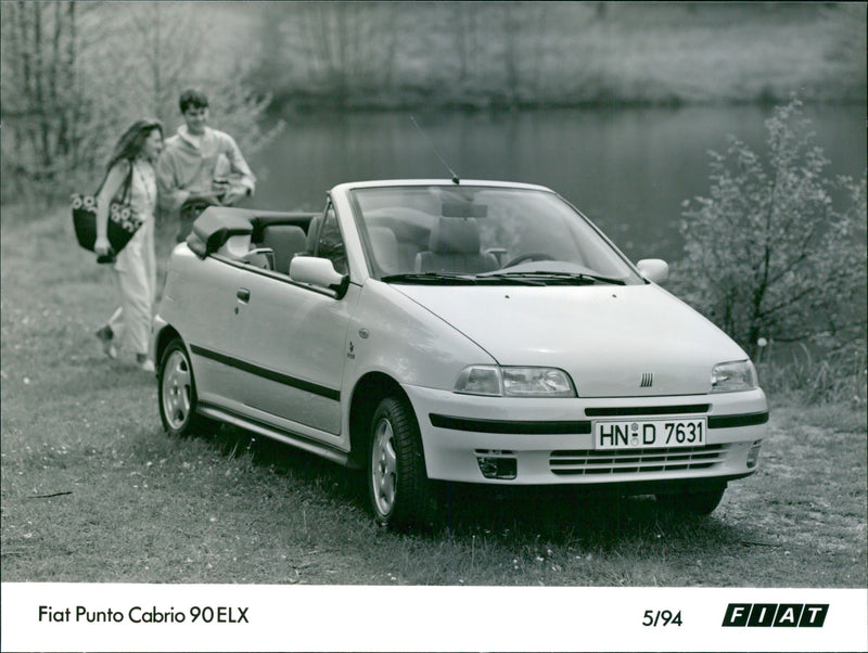 Fiat Punto Cabrio 90 ELX - Vintage Photograph