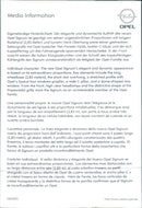 Opel Signum - Vintage Photograph