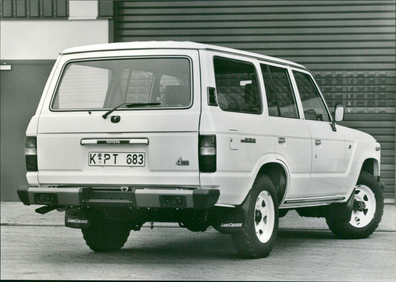 Toyota Land Cruiser 1985 - Station Wagon - Vintage Photograph