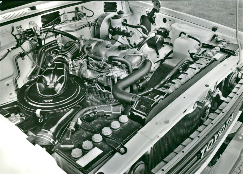 Toyota Land Cruiser 1985- Station Wagon - Vintage Photograph