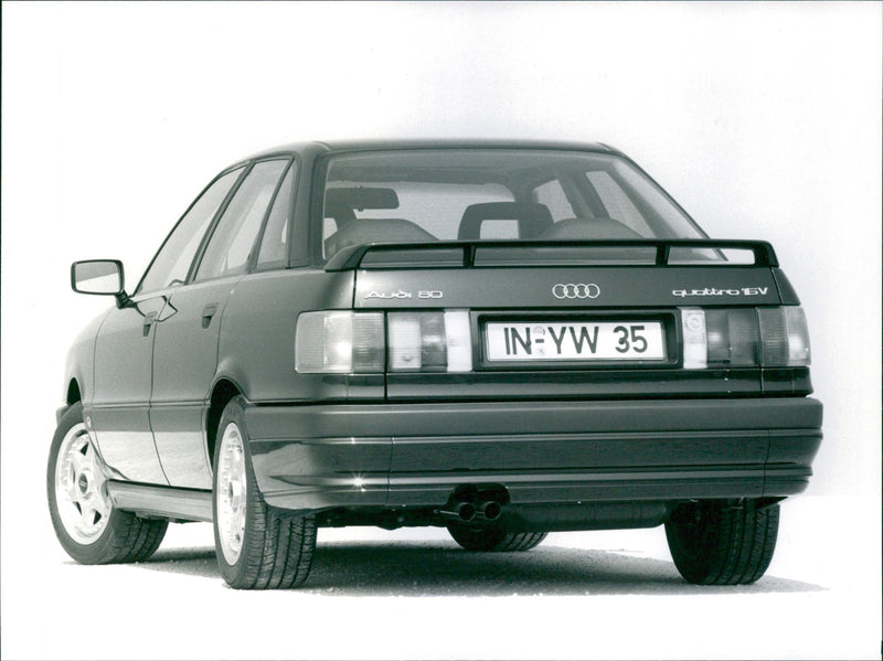 1990 Audi 80 Quattro 16V - Vintage Photograph