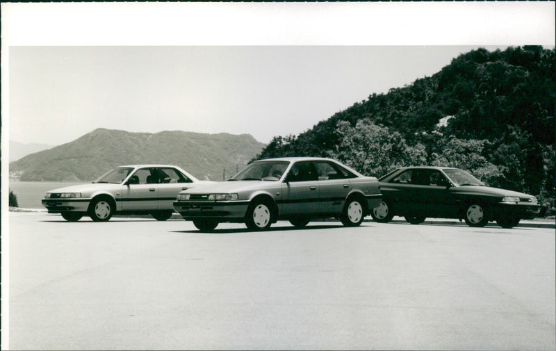 1987 Mazda 626 - Vintage Photograph