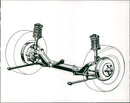 1987 Mazda 626 Rear Axle - Vintage Photograph