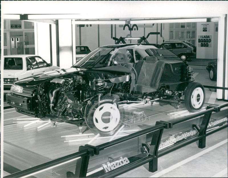 1987 Mazda 626 4WS - Vintage Photograph