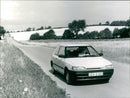 1989 Mazda 323 Hatchback - Vintage Photograph