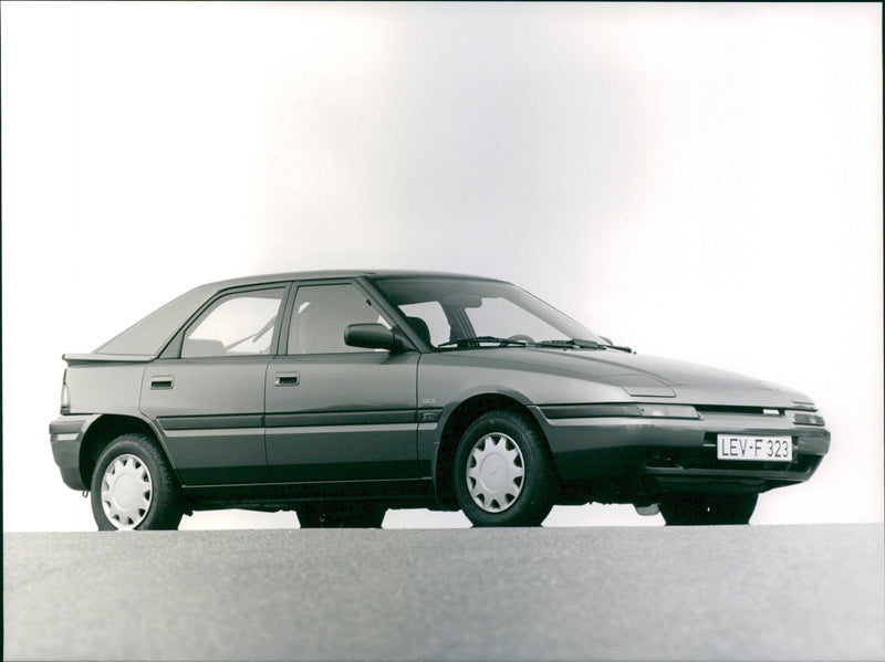 1989 Mazda 323 Hatchback - Vintage Photograph