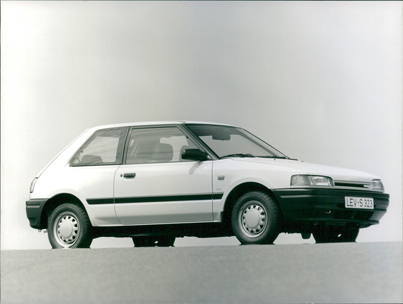 1989 Mazda 323 Hatchback - Vintage Photograph