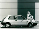 1989 Mazda 323 Hatchback - Vintage Photograph