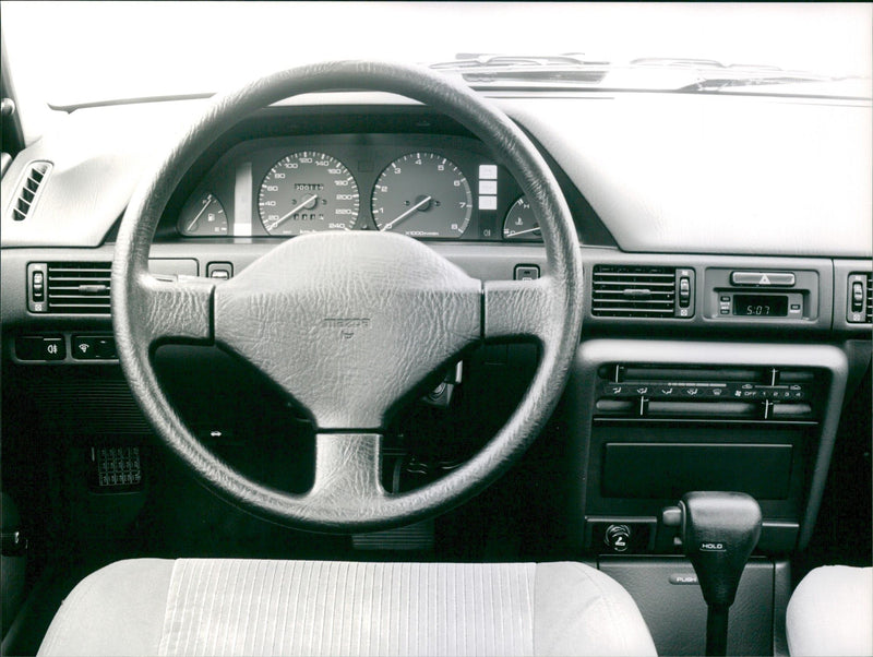 1989 Mazda 323 GLX Interior Parts - Vintage Photograph