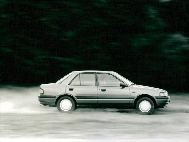 1989 Mazda 323 GLX - Vintage Photograph