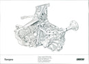Fiat Tempre Gearbox - Vintage Photograph