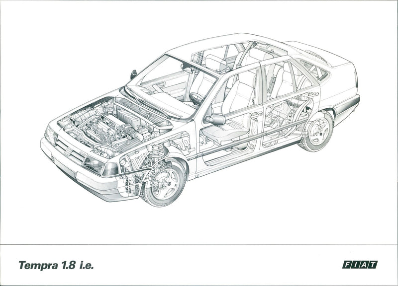 Fiat Tempra 1.8 i.e. - Vintage Photograph