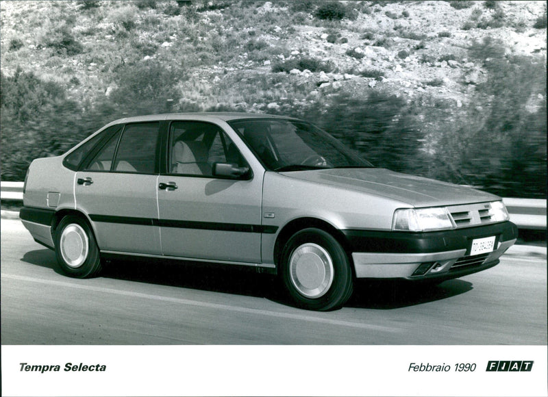 1990 Fiat Tempra Selecta - Vintage Photograph