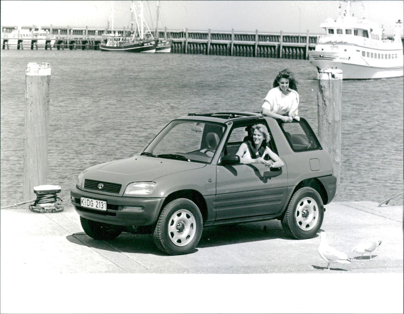 Toyota RAV4 - Vintage Photograph