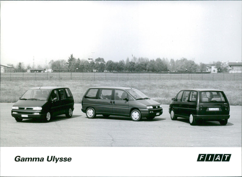 Fiat Gamma Ulysse - Vintage Photograph