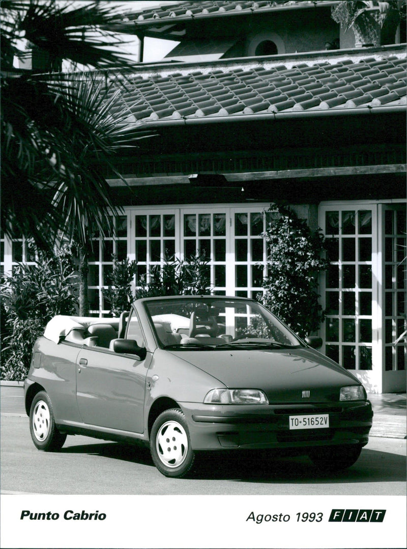 Fiat Punto Cabrio - Vintage Photograph