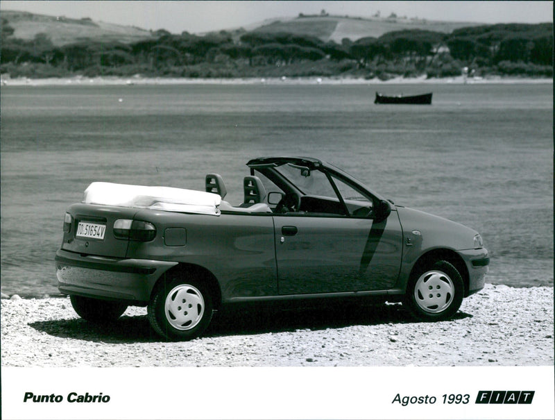 Fiat Punto Cabrio - Vintage Photograph