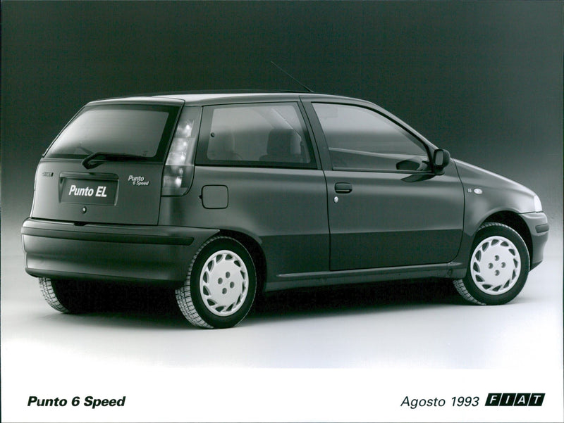 Fiat Punto 6 Speed - Vintage Photograph