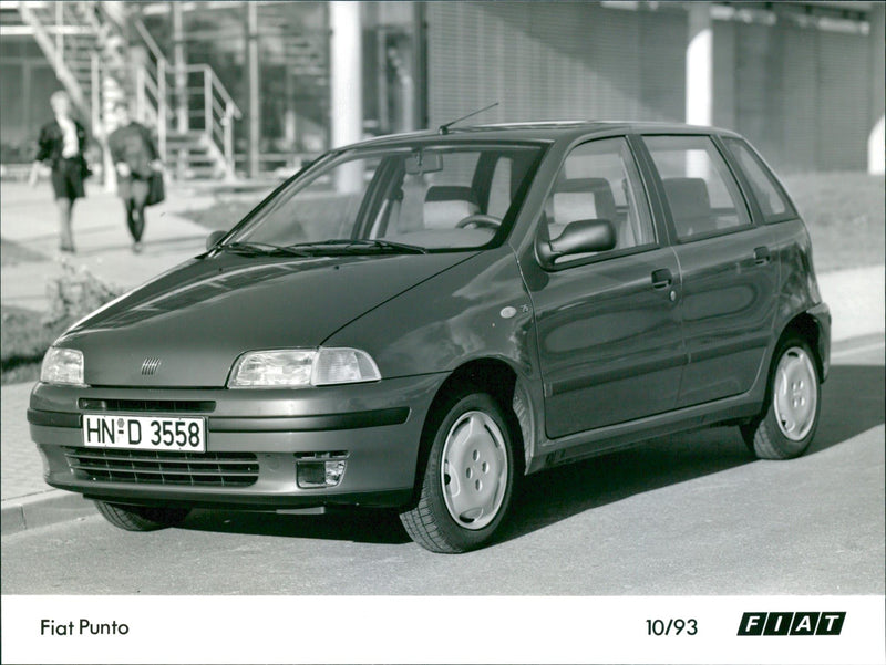 Fiat Punto - Vintage Photograph