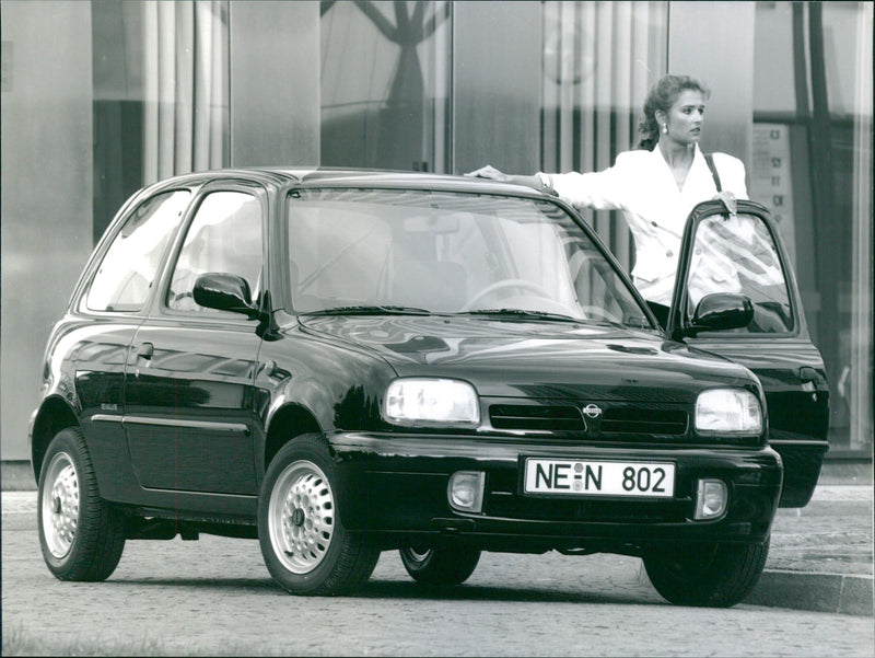 1993 Nissan Micra Super S - Vintage Photograph