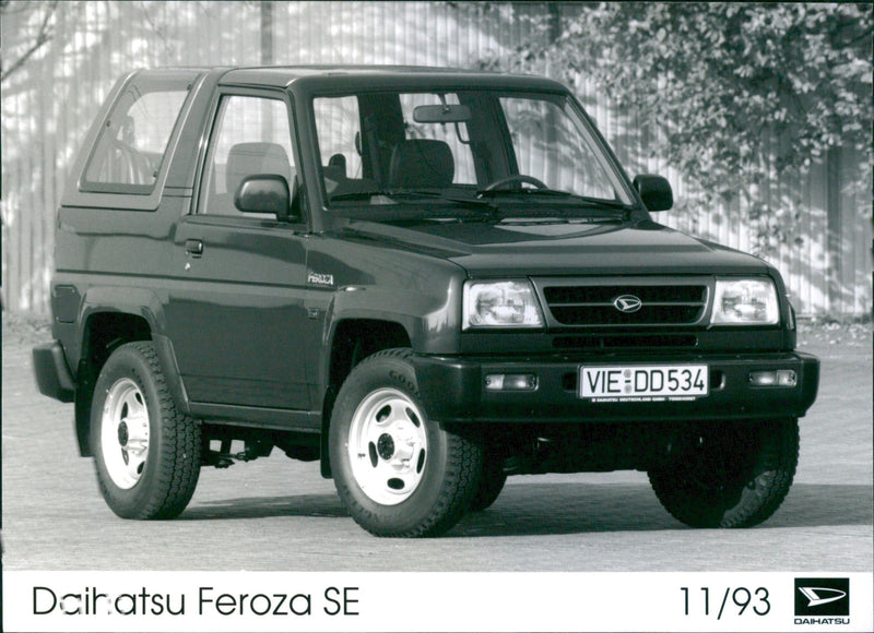 1993 Daihatsu Feroza SE - Vintage Photograph