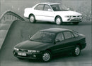 Mitsubishi Galant 2000 GLS and Mitsubishi Galant 2000 GLSi - Vintage Photograph