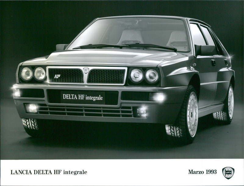 Lancia Delta HF integrale - Vintage Photograph