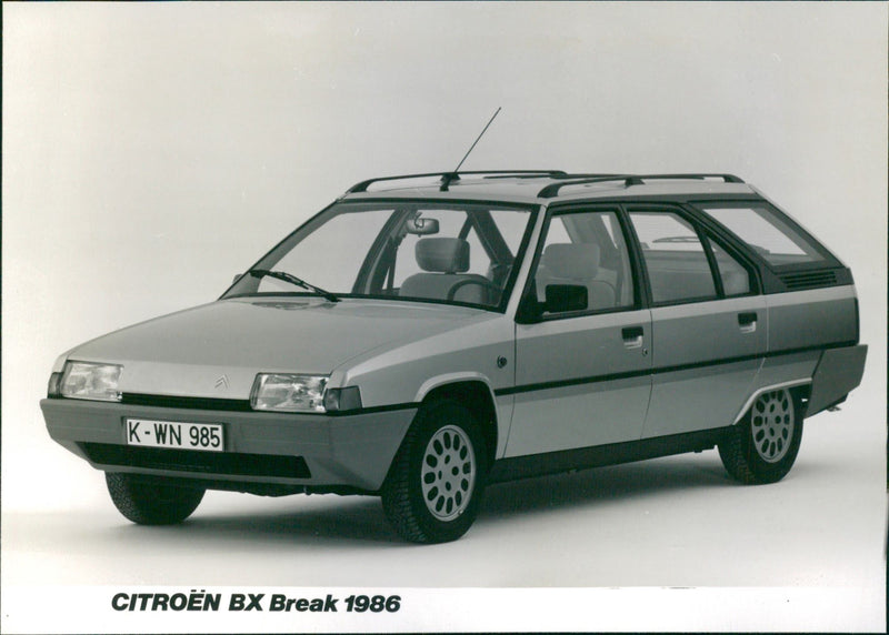 1986 Citroen BX Break - Vintage Photograph