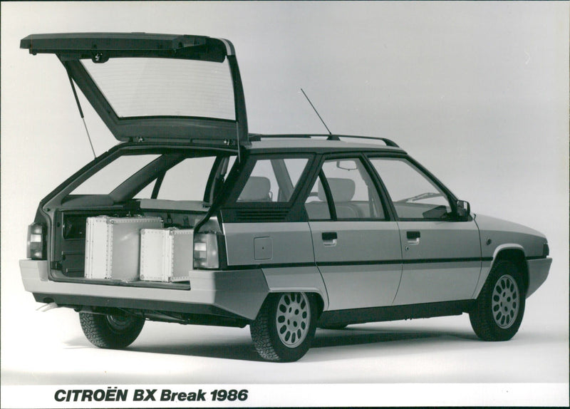 1986 Citroen BX Break - Vintage Photograph