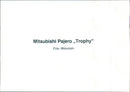 Mitsubishi Pajero Trophy - Vintage Photograph